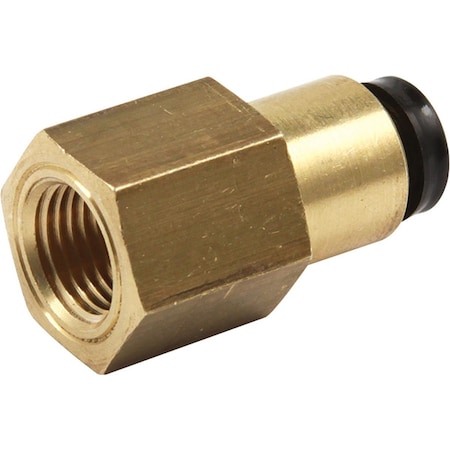 Allstar Performance 0.12 in. NPT Female to Push Lock Hose ALL48021